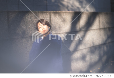 Female portrait outdoors 97240087