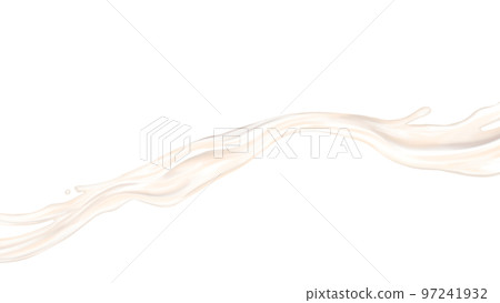 與流動的牛奶光柵材料的保險開關背景 97241932