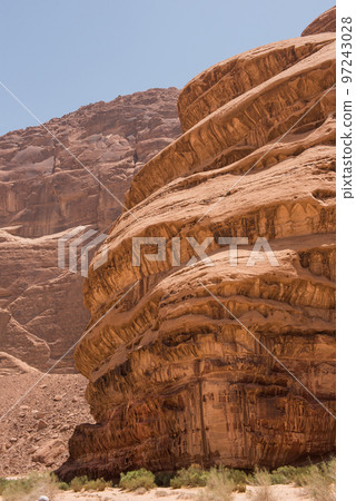 Burrah canyon. Wadi Rum desert, Jordan 97243028