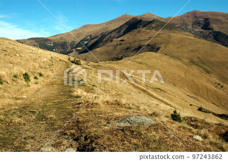 Mountain landscape in Rodnei mountains, Romania Mountain landscape in Rodnei mountains, Romania 97243862