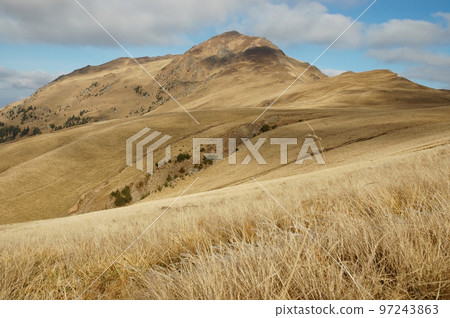 Mountain landscape. Eastern Carpathians, Romania 97243863