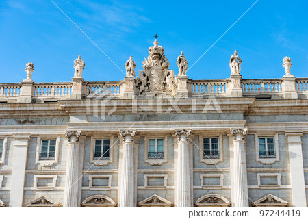 Madrid Royal Palace in Baroque Style - Community of Madrid Spain 97244419