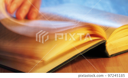 A man reading a book A man reading a book 97245185