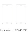 Information and communication device smartphone illustration vector file source 97245298