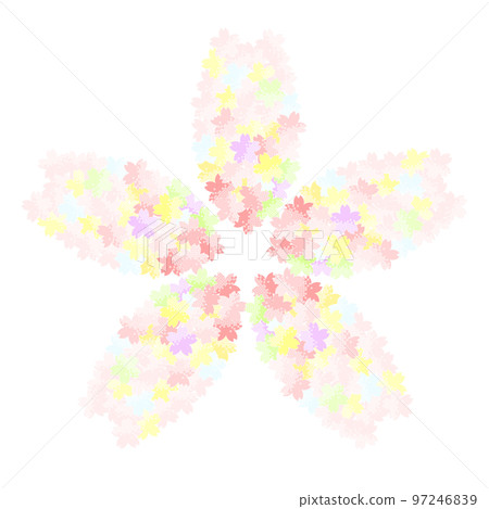 Sakura Japanese style illustration Sakura Japanese style illustration 97246839