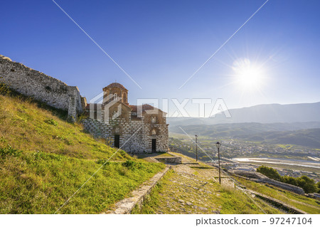 St. Theodores church in Berat city, Albania 97247104