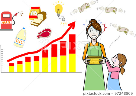 Parents and children struggling to survive due to soaring prices Parents and children struggling to survive due to soaring prices 97248809