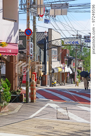 Ideyuzaka, the main street of Kannawa Onsen in Beppu City, Oita Prefecture Ideyuzaka, the main street of Kannawa Onsen in Beppu City, Oita Prefecture 97249596