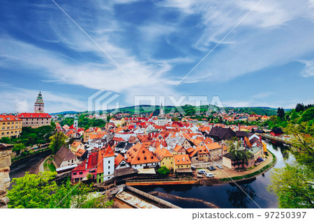 Czech Republic World Heritage Cesky Krumlov 97250397