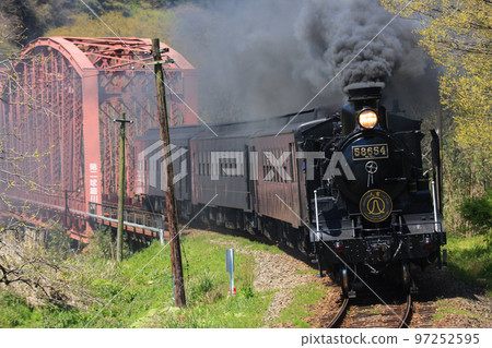 "SL Hitoyoshi" running through the Hisatsu Line (JR Kyushu 58654) 97252595