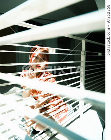 A woman in China clothes A woman in China clothes 97252859