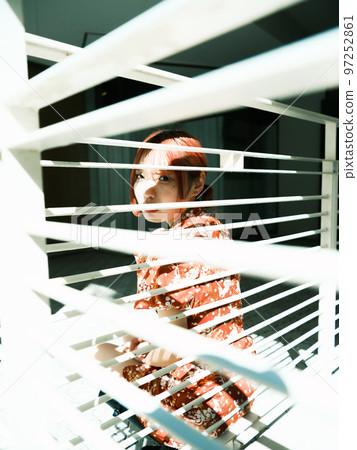 A woman in China clothes 97252861