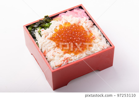 蟹肉鮭魚子便當 97253110