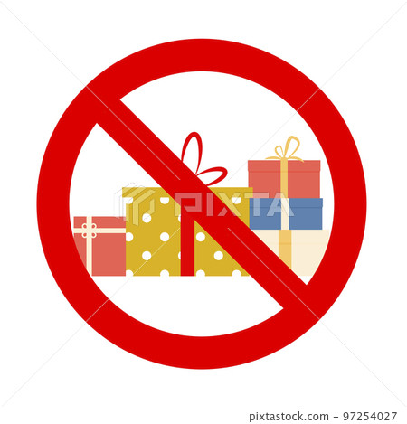 Prohibition of present to birthday event and christmas 97254027