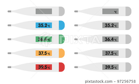 溫度計插圖素材集 97256758
