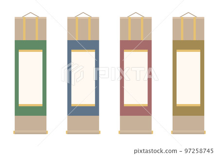 hanging scroll color set 97258745