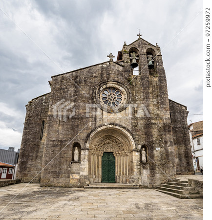 Church of Santa Maria del Azogue at Plaza de Andrade in Betanzos, Galicia, Spain Church of Santa Maria del Azogue at Plaza de Andrade in Betanzos, Galicia, Spain 97259972