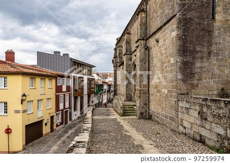 Church of Santa Maria del Azogue at Plaza de Andrade in Betanzos, Galicia, Spain 97259974