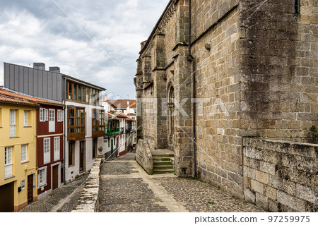 Church of Santa Maria del Azogue at Plaza de Andrade in Betanzos, Galicia, Spain 97259975