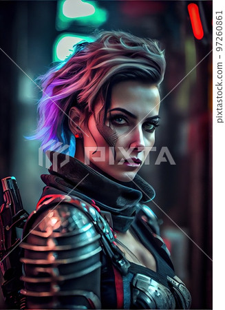 ToYa on X  Cyberpunk character, Female character design, Futuristic  character design