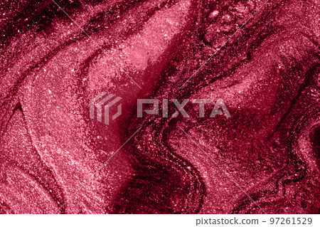 Glittering nail polish abstract background. Trendy color concept. Glittering nail polish abstract background. Trendy color concept. 97261529