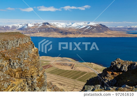 Icelandic scenic landscape Icelandic scenic landscape 97261610