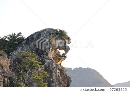 Shishiiwa overlooking the sea Shishiiwa overlooking the sea 97263823