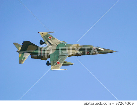Air Self-Defense Force fighter F-1 in flight Air Self-Defense Force fighter F-1 in flight 97264309