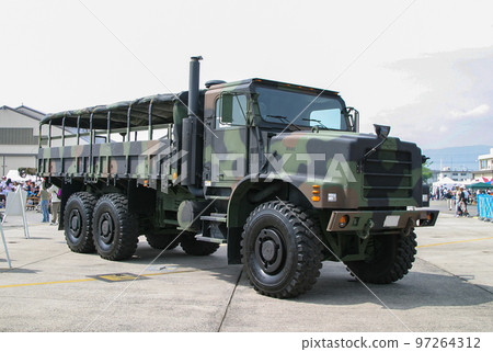 展出的美國海軍陸戰隊卡車 97264312