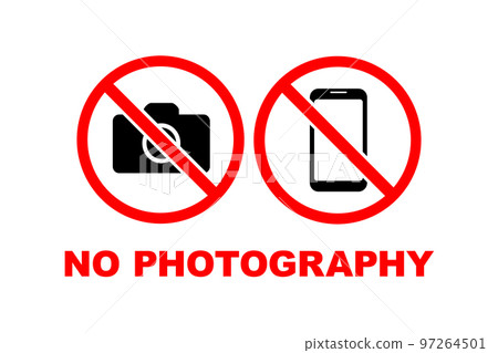 Illustration of photography prohibition (png) Illustration of photography prohibition (png) 97264501