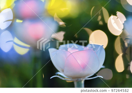 栃木縣足利市足利花卉公園 Hikari no Hana Niwa 的燈飾 栃木縣足利市足利花卉公園 Hikari no Hana Niwa 的燈飾 97264582