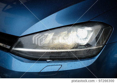 European car with headlight washers European car with headlight washers 97266300