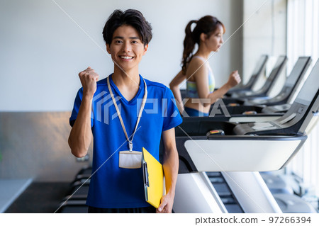 Sports gym trainer Sports gym trainer 97266394