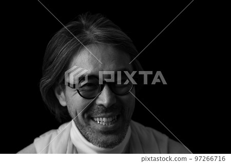 Atmospheric middle-aged man Atmospheric middle-aged man 97266716