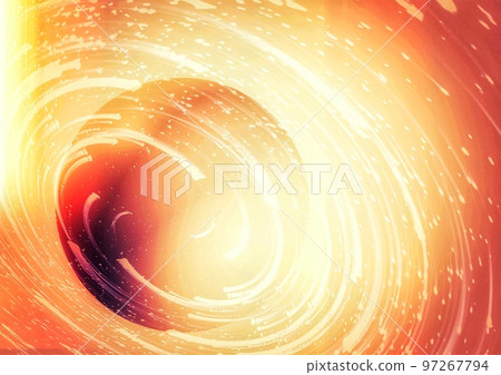 3d illustration of light swirling in outer space in science concept 97267794