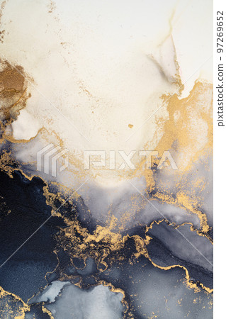 Marble ink abstract art from exquisite original painting for abstract background Marble ink abstract art from exquisite original painting for abstract background 97269652