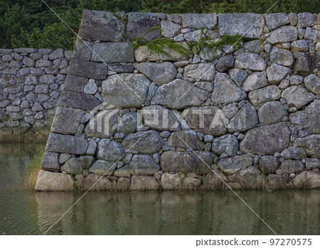 城堡廢墟,萩城遺址,護城河,水面,萩市,萩城,石牆,護城河,山口縣,日本,亞洲 城堡廢墟,萩城遺址,護城河,水面,萩市,萩城,石牆,護城河,山口縣,日本,亞洲 97270575