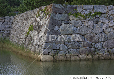 城堡廢墟,萩城遺址,護城河,水面,萩市,萩城,石牆,護城河,山口縣,日本,亞洲 城堡廢墟,萩城遺址,護城河,水面,萩市,萩城,石牆,護城河,山口縣,日本,亞洲 97270580
