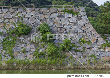 城堡廢墟,萩城遺址,護城河,水面,萩市,萩城,石牆,護城河,山口縣,日本,亞洲 城堡廢墟,萩城遺址,護城河,水面,萩市,萩城,石牆,護城河,山口縣,日本,亞洲 97270602