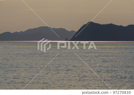 Sunset Sunset Sunset Orange End of the day Sea of Japan Sunset Sunset Sunset Orange End of the day Sea of Japan 97270830