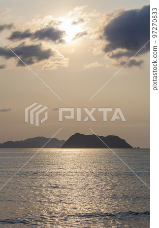Sunset Sunset Sunset Orange End of the day Sea of Japan Sunset Sunset Sunset Orange End of the day Sea of Japan 97270833