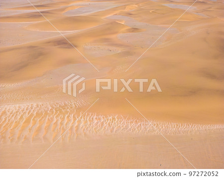 Namibia Desert. Aerial View Sand Dunes near Walvis Bay and Swakopmund. Skeleton Coast. Namibia. Africa. Namibia Desert. Aerial View Sand Dunes near Walvis Bay and Swakopmund. Skeleton Coast. Namibia. Africa. 97272052