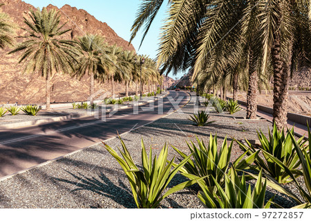 Al Alam Sultan Palace in Muscat, Oman. Arabian Peninsula. Al Alam Sultan Palace in Muscat, Oman. Arabian Peninsula. 97272857
