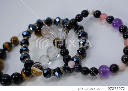 Bracelet black crystal tiger eye miscellaneous goods 97272972