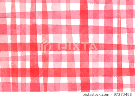 Background material_watercolor check_pink Background material_watercolor check_pink 97273498