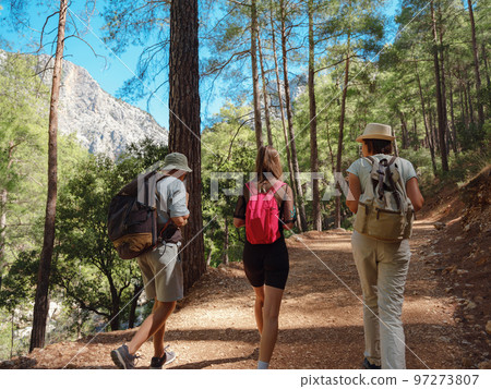 Turkey travel, mediterranean area on warm summer day 97273807