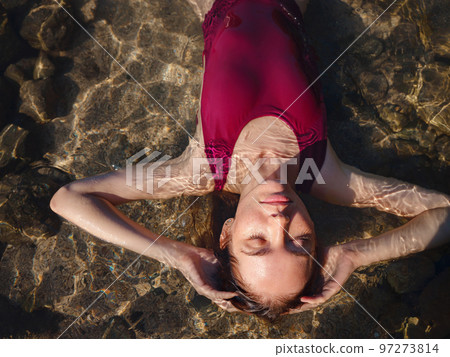 Turkey travel, mediterranean area on warm summer day Turkey travel, mediterranean area on warm summer day 97273814