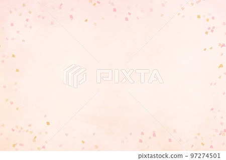 Japanese paper-style blurred confetti pink New Year's card background, Hinamatsuri, graduation, admission 97274501