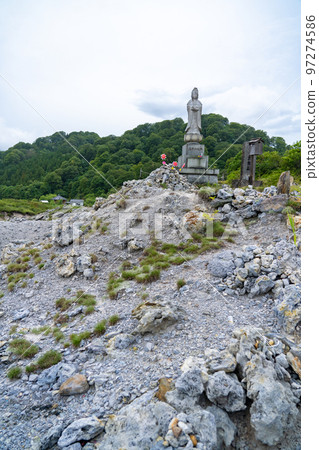 Sacred place Osorezan Osorezan Bodaiji Temple Great Peace Kannon (Mutsu City, Aomori Prefecture) Sacred place Osorezan Osorezan Bodaiji Temple Great Peace Kannon (Mutsu City, Aomori Prefecture) 97274586