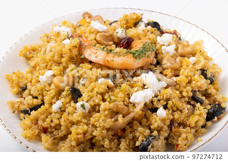 organic quinoa salad 97274712